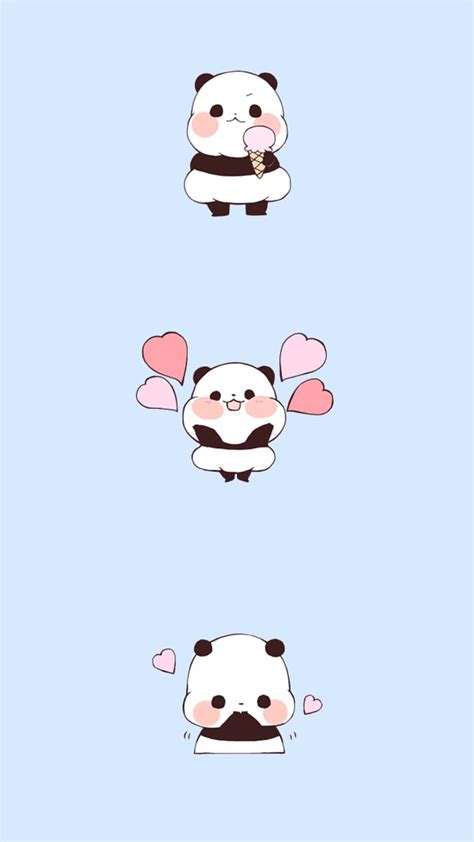 Kawaii Cute Anime Panda, Chibi Cute Panda HD phone wallpaper | Pxfuel