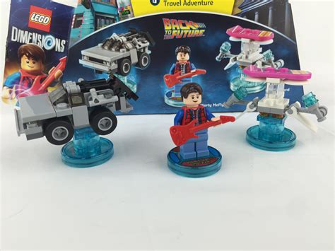 Previewing The LEGO Dimensions 71201 Back To The Future Level Pack - FBTB