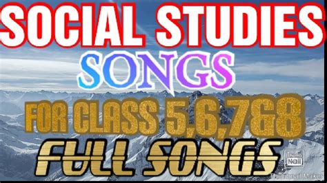 SOCIAL STUDIES SONGS FOR CLASS 5,6,7&8 BY PRISCILLAH KIWA & EVANS WAWERU | VOLUME 1 in 2022 ...