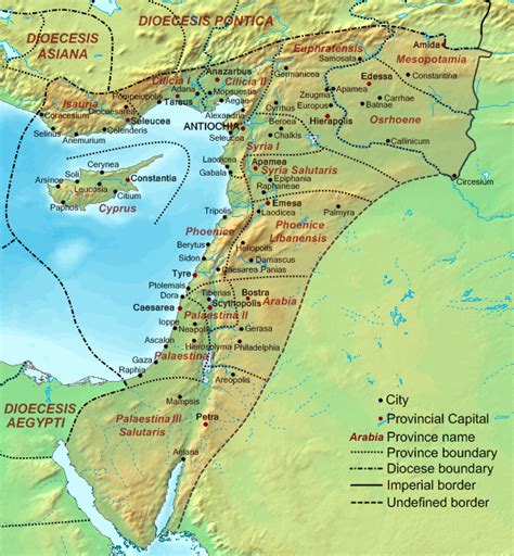 Phoenicia under Roman rule | Map, Phoenicia, Roman province