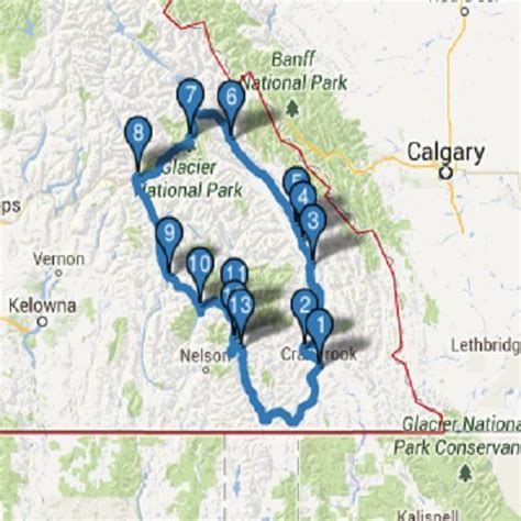 Hot Springs Circle Route | Canada travel, Canadian road trip, Alberta travel