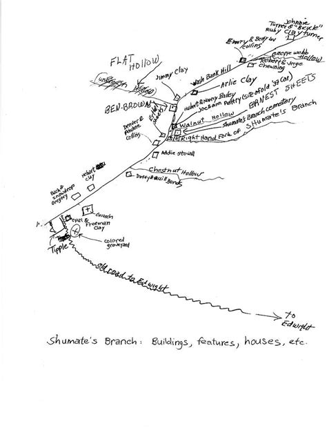 Map of the neighborhood on Shumate's Branch - PICRYL Public Domain Image