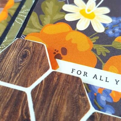 Waving My Wand: Floral Thank You Card