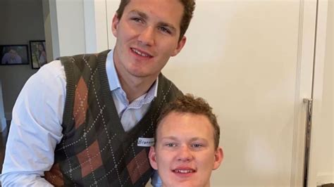 Matthew and Brady Tkachuk had the perfect sibling Halloween costume ...