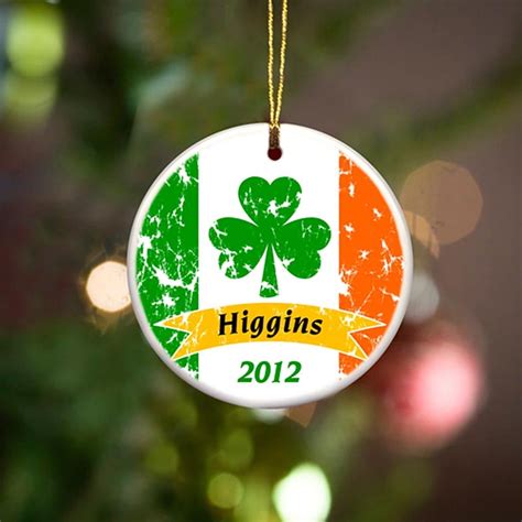 Irish Christmas - Personalized Irish Ornaments - Irish Pride Ornament ...