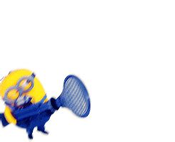 Minion Smoke Gun GIF - DespicableMe Minions Gun - Discover & Share GIFs