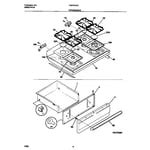 Frigidaire FGF374CCBB gas range parts | Sears PartsDirect