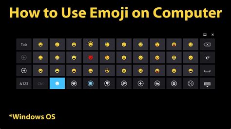 How to Use Emoji on Computer (Windows 8 & newer) - YouTube