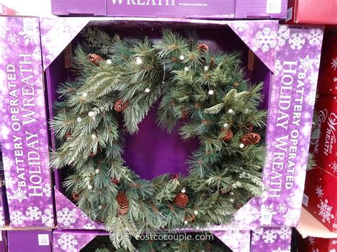 Kirkland Signature Pre-lit Decorated Holiday Garland