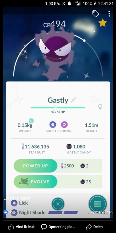 Shiny gastly live? : r/TheSilphRoad