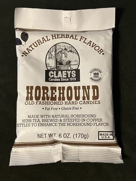 Claeys Natural Horehound Old Fashioned Hard Candies - Ojai & Southern California Herb Walks with ...