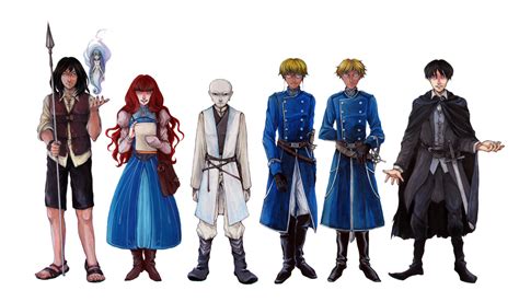 UNIVERSEB — The Way of Kings Characters III (Full Body) These...