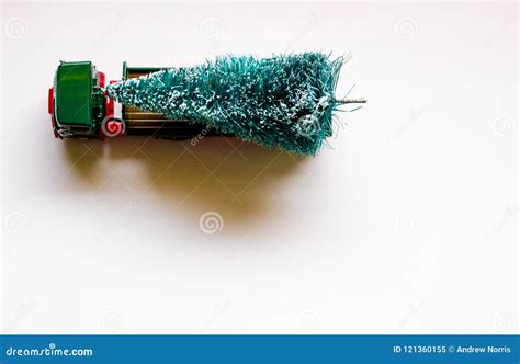 Christmas Tree Delivery stock image. Image of season - 121360155