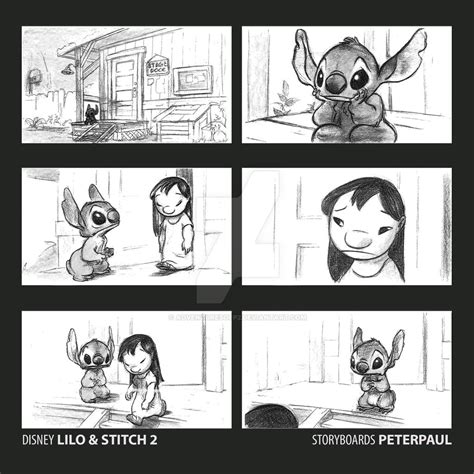 Lilo and Stitch Storyboards by adventuresofp2 on DeviantArt