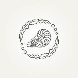 Nautilus Logo Vector Images (over 1,100)