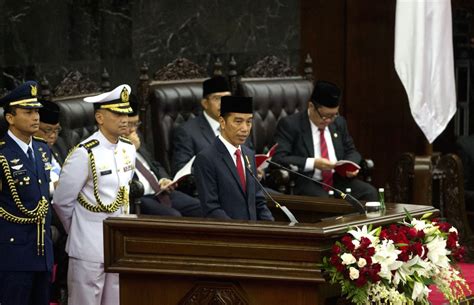 INDONESIA-JAKARTA-PRESIDENT JOKO WIDODO-ANNUAL SPEECH