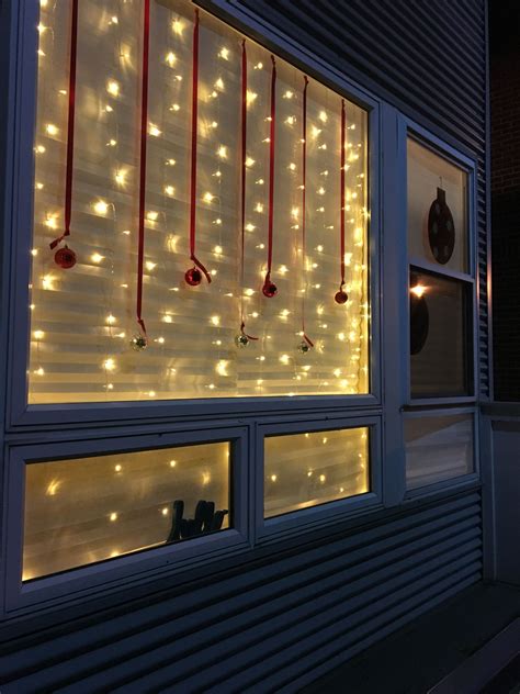 My Front Window Christmas Lights | Christmas window lights, Led curtain ...