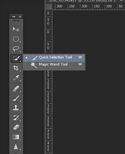 How to use Photoshop's Quick Selection Tool to Change a Background