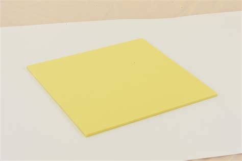 Pastels Cast Acrylic 3mm Sheet - Lemon Bonbon 600 x 400mm | Cast Pastel Colour Acrylic Sheets ...