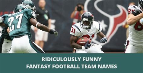 500+ Funniest Fantasy Football Team Names 2020 | SportyTell