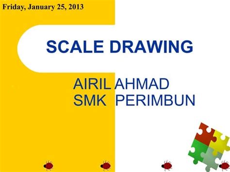 Scale drawing math project