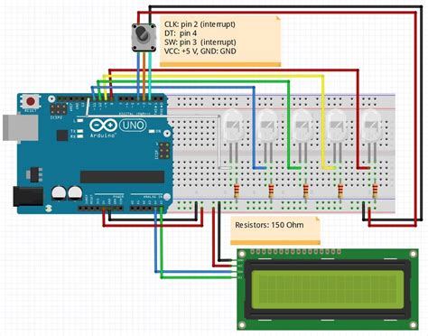 Arduino menu navigation with rotary encoder and LCD — Curious Scientist