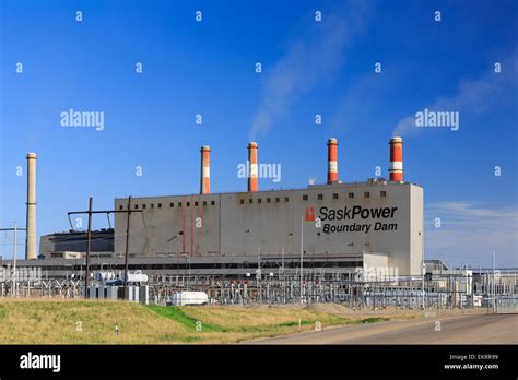 Boundary dam power station Banque de photographies et d’images à haute ...