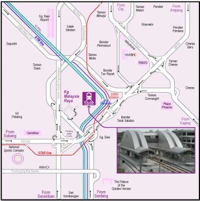 Bandar Tasik Selatan station - lcct.com.my