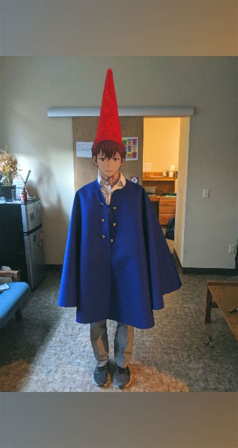 Wirt costume from last Halloween (anime filter added to hide identity ...