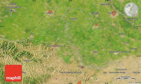 Satellite Map of Casale Monferrato