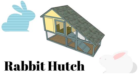 Rabbit hutch | Rabbit hutches, Rabbit hutch plans, Diy rabbit hutch