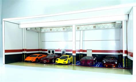 Interior Scenes | 1:64 Diorama Buildings for Diecast Cars