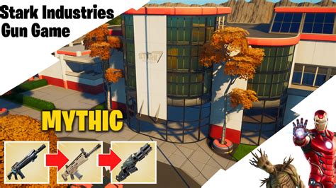 Stark Industries | Gun Game 0455-9968-5712 by driftz - Fortnite Creative Map Code - Fortnite.GG