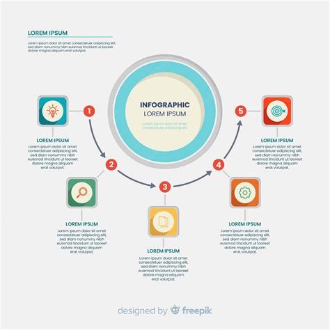 Free Vector | Timeline infographic design for marketing