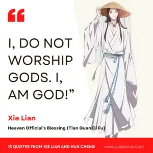 15 Heaven Official's Blessing Quotes From Hua Cheng And Xie Lian To ...