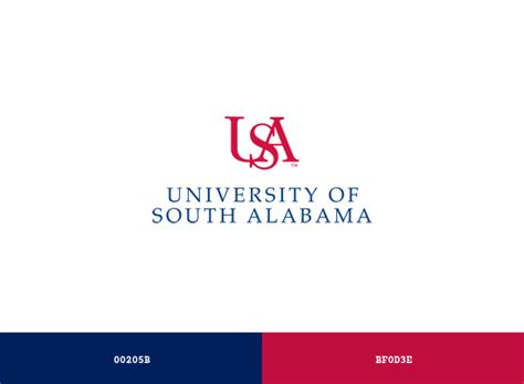 University of South Alabama Brand Color Codes » BrandColorCode.com