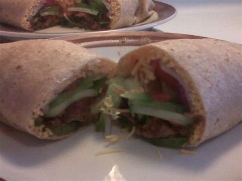 BBQ Pulled Pork Wrap Recipe | SparkRecipes