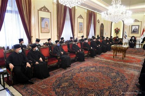 Meeting of Patriarch of Antioch with Bishops of Patriarchate of Antioch ...