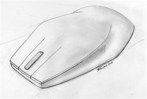 Computer Mouse Sketch at PaintingValley.com | Explore collection of ...