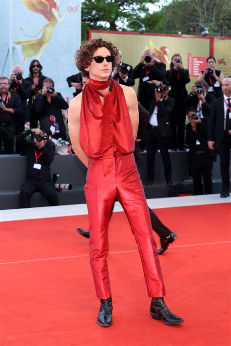 Timothée Chalamet Debuts His Most Daring Red Carpet Look Yet | British ...