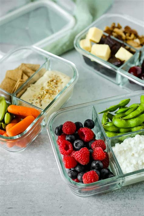 Meal Prep Snack Ideas: Healthy, No-Cook Options for Busy People | Lunch ...