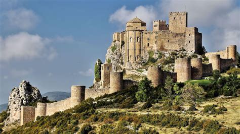 Loarre Castle - Aragon - Northern Spain - Built in the 11th century as ...