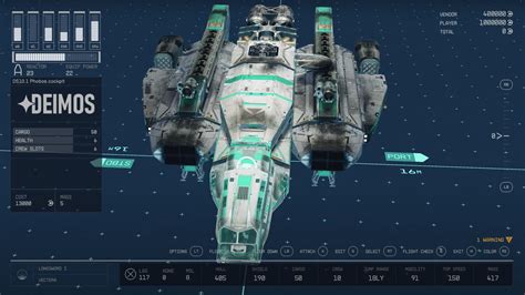 Starfield ship customization options, parts, and building explained