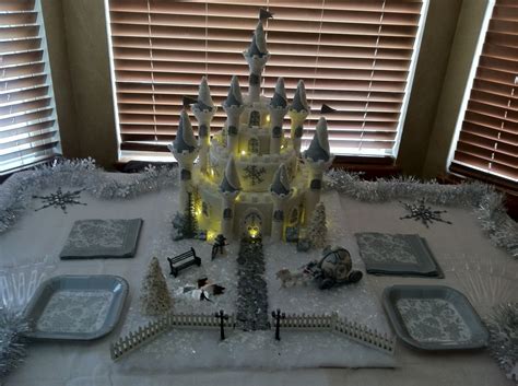 Winter Wonderland Princess Castle - CakeCentral.com