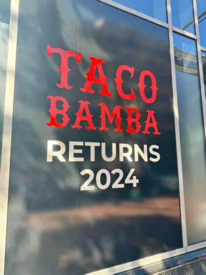 “Taco Bamba Looking Good!” - PoPville