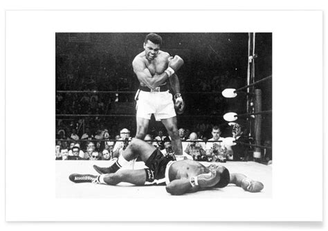 Muhammad Ali Sonny Liston Portrait Poster (16 X 20 ...