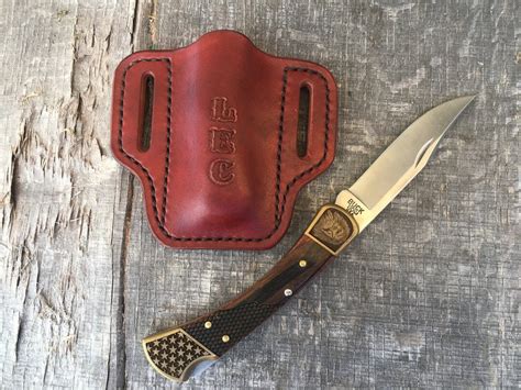 Buck 110 Leather Sheath, American Made - Etsy