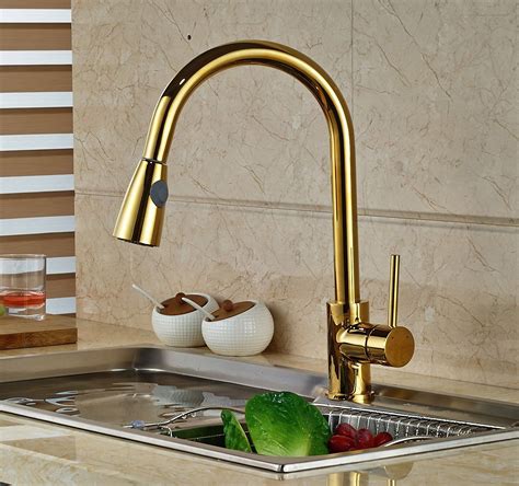 Kindred Kitchen Sinks Gold | Pull out kitchen faucet, Kitchen sink faucets, Sink mixer taps