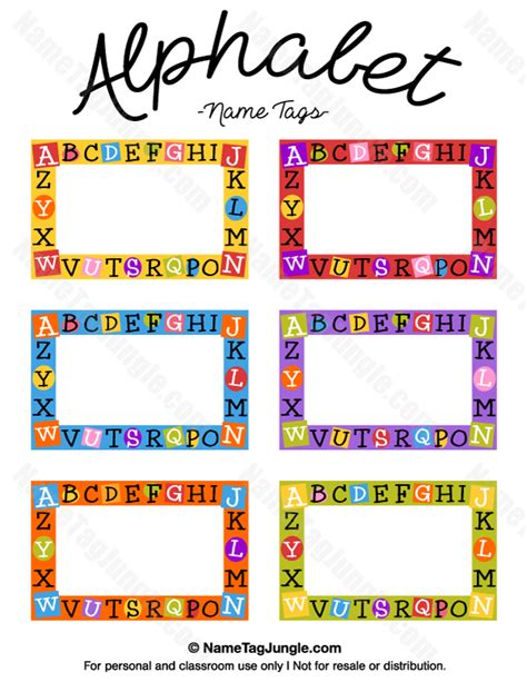 Favorite Preschool Name Tags For Cubbies Clothes Printables