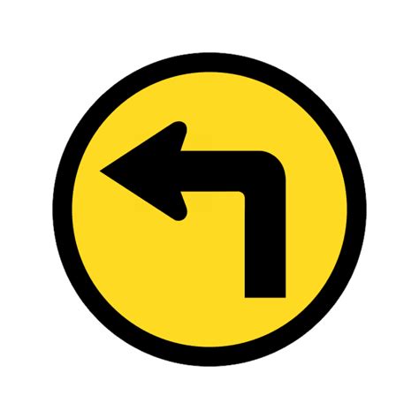 Turn Left Or Right Picto Road Signs Uss - vrogue.co